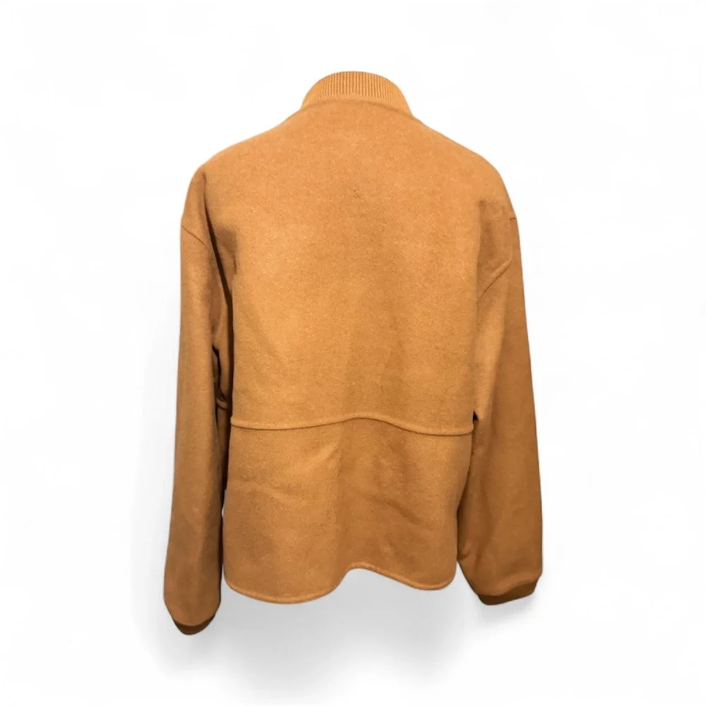 Suzy Coat In Carmel Wool Sezane Jacket – Size 34 - Picture 3 of 6